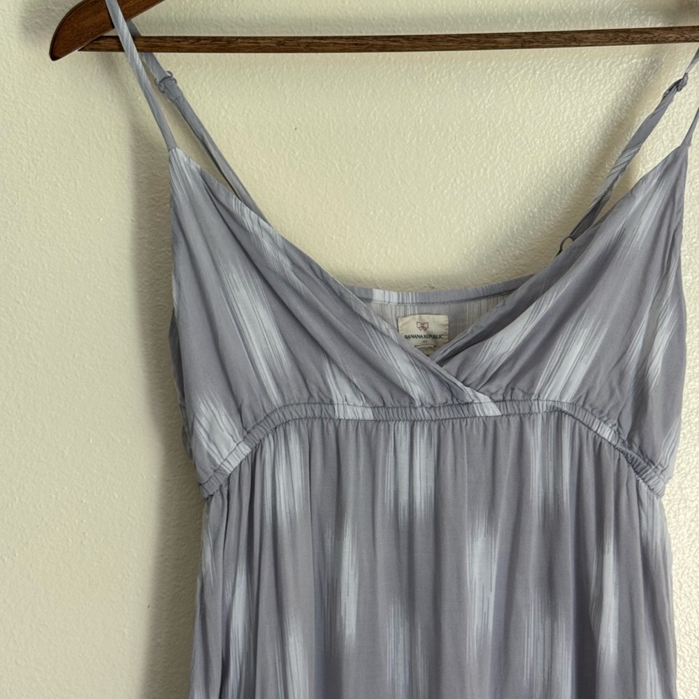 Banana Republic Women’s S Gray Ruffle Mini Dress - Picture 3 of 8